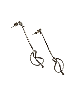 Georg Jensen "Forget me Knot" earrings