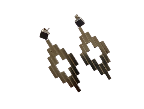 Georg Jensen silver Aria earrings - image 1