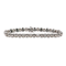 Vintage Diamond and 14ct White Gold Line Bracelet, 1.75 Carats - image 1