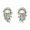 South Sea Pearl, Diamond and White Gold Earrings, 8.50 Carats, Circa 1960 - image 1