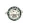 Emerald and Diamond Target Ring - image 1