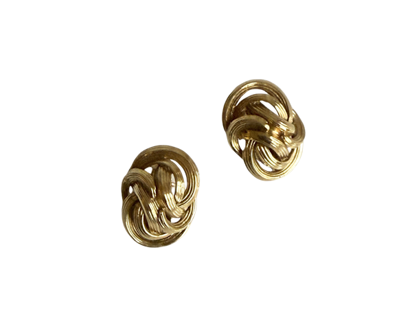 Tiffany & Co 18k Gold Earrings - image 1