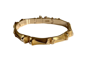 Bjorn Weckstrom 14k gold bracelet