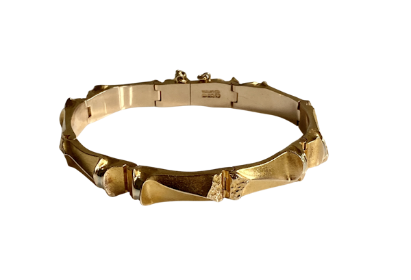 Bjorn Weckstrom 14k gold bracelet - image 1