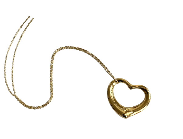 Tiffany 18k Gold large heart - image 1
