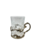 Faberge silver tea glass holder, Moscow, c.1900. - image 1