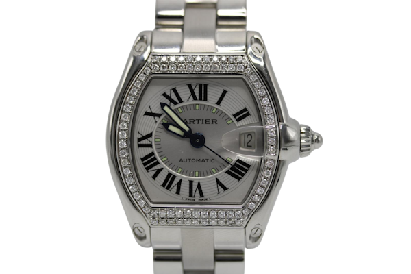 Cartier Roadster 2510 Diamond Bezel - image 1