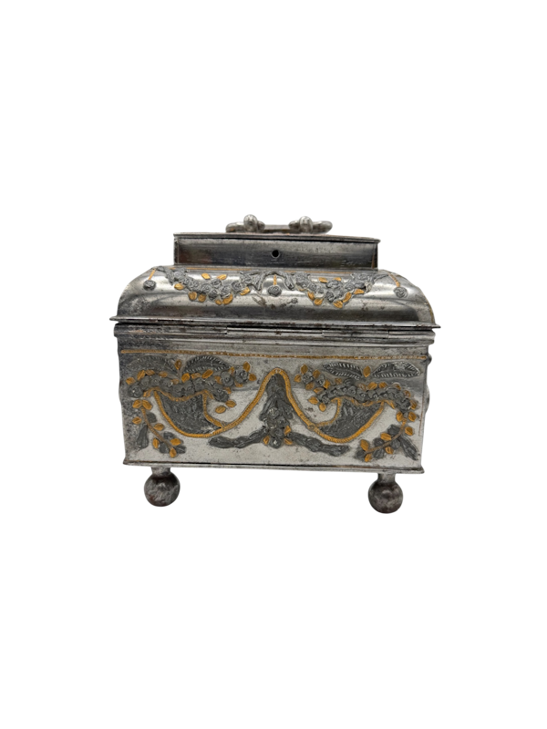 18th century Russian Tula box with mirror. - image 1