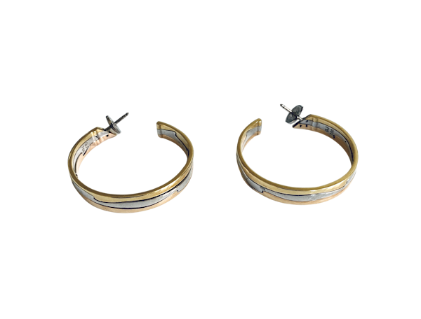 Georg Jensen Gold Fusion earrings - image 1
