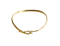 Georg Jensen Torun 18k Gold Hook Bangle - image 1