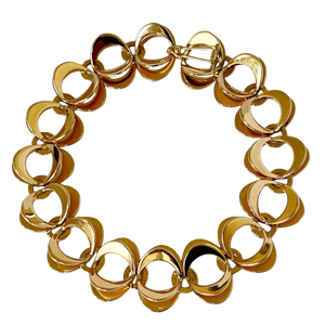 Theresia Hvorslev 18k Gold flower Bracelet