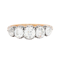 Victorian Diamond Five Stone Ring - Charlotte Sayers - image 1