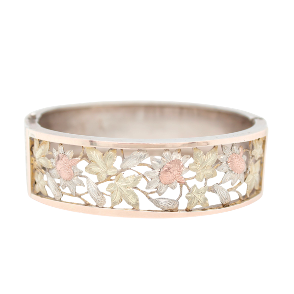 Victorian Silver Bangle - Charlotte Sayers - image 1
