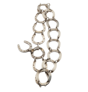Silver Horseshoe Bracelet - Spectrum Antiques