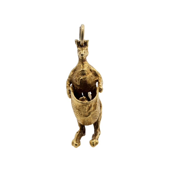 Mother Kangaroo with Articulated Roo in pouch - Spectrum Antiques - image 1