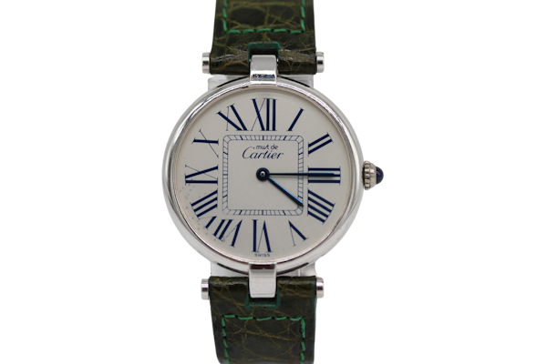 Cartier Must De Cartier White Dial Vendome 1860 - image 1