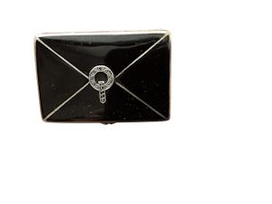 Silver & Enamel unusual Box