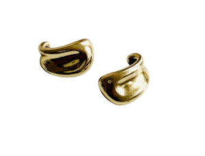 Georg Jensen 18k cuff earrings