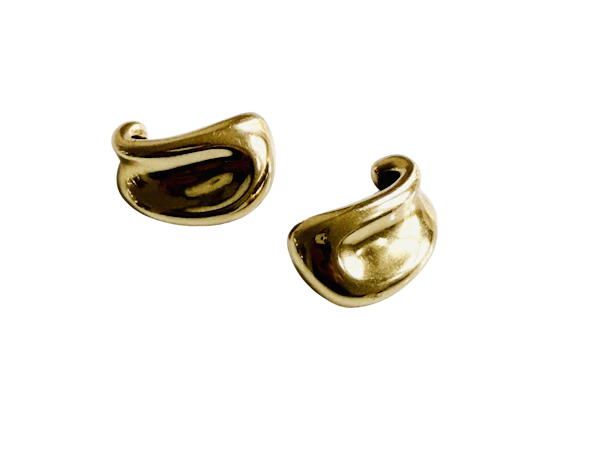 Georg Jensen 18k cuff earrings - image 1