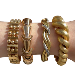 Gold Bracelets - Spectrum Antiques