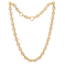 Victorian 15ct Gold Fancy Link Chain - image 1