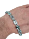 Art deco aquamarine and diamond bracelet sku 8890 DBGEMS - image 1