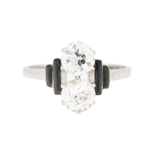 Art Deco Old Cut Diamond Ring - Charlotte Sayers
