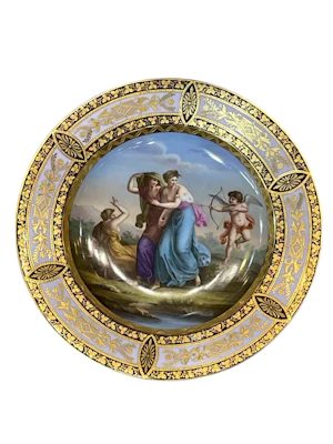 Vienna porcelain plate