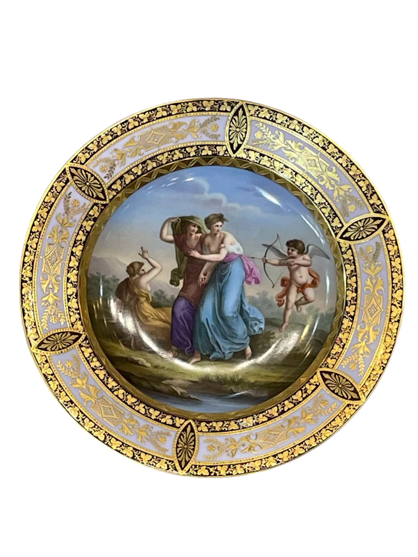 Vienna porcelain plate - image 1