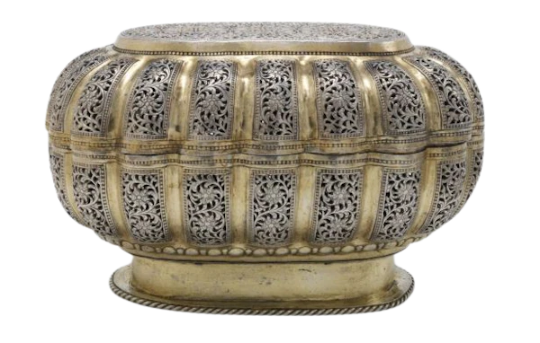 Betel box and cover (karaih), Aceh, Sumatra, Indonesia, 1900–1910 - image 1