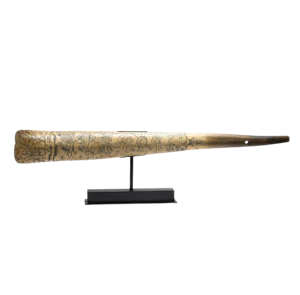 An early 17th-century finely engraved European Shoehorn with the Whistle