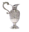 Solid Silver Hallmarked Kohen Handwashing Jug from the Kalisher Synagogue on the occasion of Simchat Torah, Maker’s Mark R.K, Rubin Koshr (Kusher), 1906 - image 1
