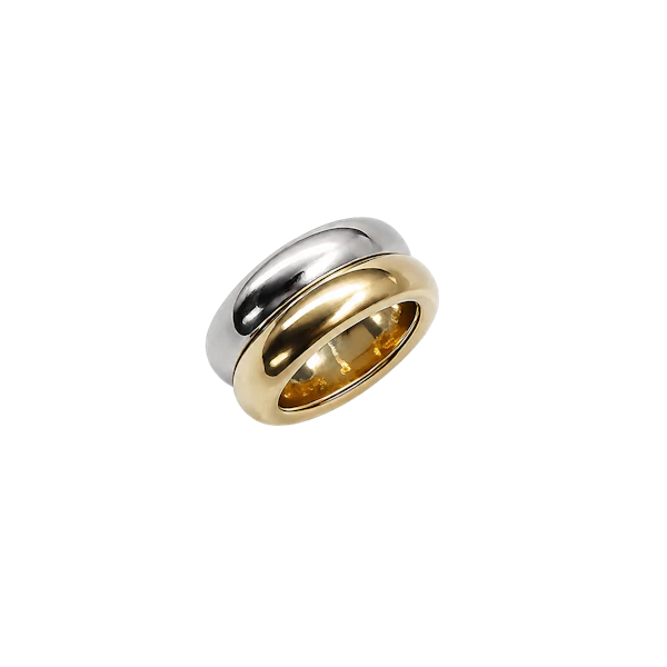 Poiray 18ct Gold 'Je t’aime'  Ring, French c.1980s - image 1