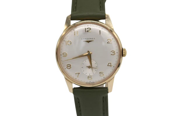 Longines Vintage Classic 9ct Gold Watch - image 1