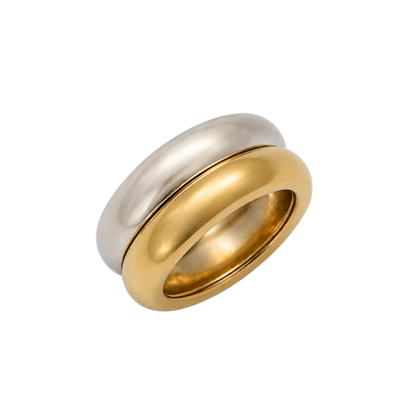 Poiray 18ct Gold 'Je t’aime'  Ring, French c.1980s - image 1
