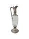 Faberge silver and decorative glass claret jug, Moscow c.1890. - image 1