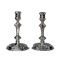 Pair of George Ii Silver Candlesticks, Gurney & Cooke - image 1