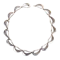 Georg Jensen Hans Hansen vintage necklace Open tear drop shape in sterling silver Mark Constable Unit 301 - image 1