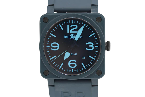 Bell & Ross BR 03‑92 Ceramic Blue BR 03‑92‑CB – 42mm – Full Set – 2018 - image 1