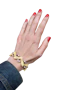 Lovely and Different Kutchinsky Ruby And Diamond Bracelet at Deco&Vintage Ltd - image 1