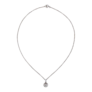 Lovely and Simple Single Diamond Pendant at Deco&Vintage Ltd