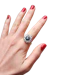 Lovely Antique Sapphire Diamond Ring at Deco&Vintage Ltd - image 1