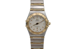 Omega Constellation Tapesty dial Warranty card dated 2003