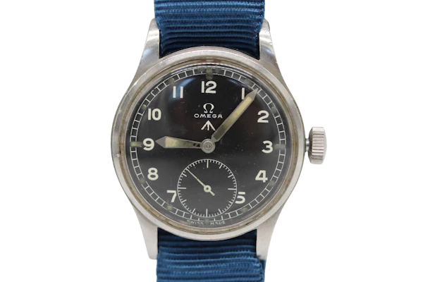 Omega British Military “Dirty Dozen” – WW2 – Calibre 30T2 – Stainless Steel – Broad Arrow - image 1