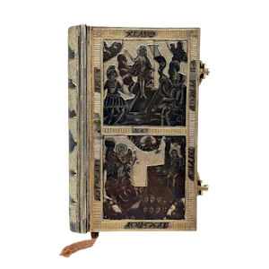 Russian silver gilt and niello Bible, Moscow, 1804.