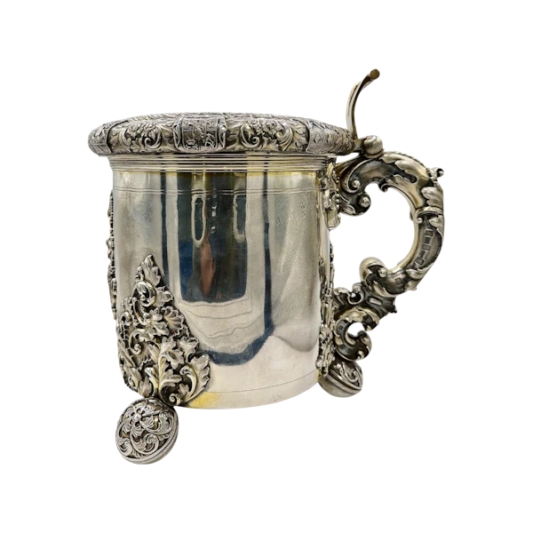 Large Russian silver tankard, St Petersburg, 1859 by Joseph Nordberg. - image 1
