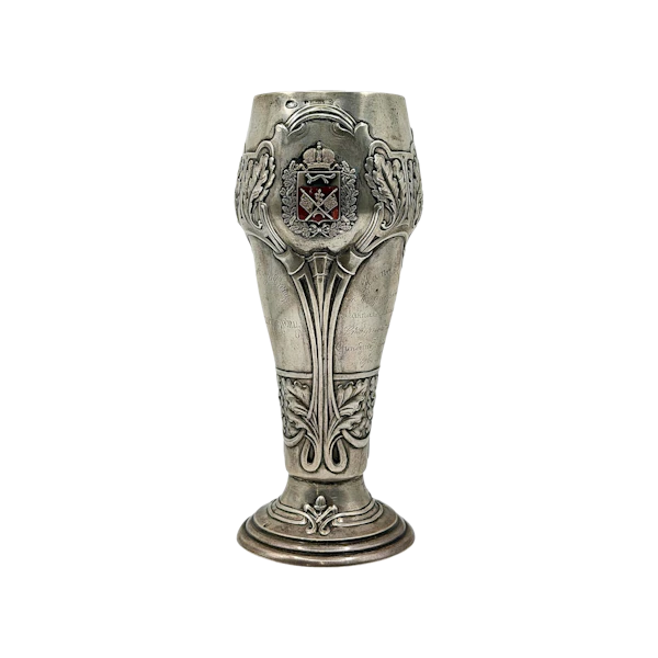 Russian silver presentation trophy, Moscow, c.1900 by Hempel. - image 1