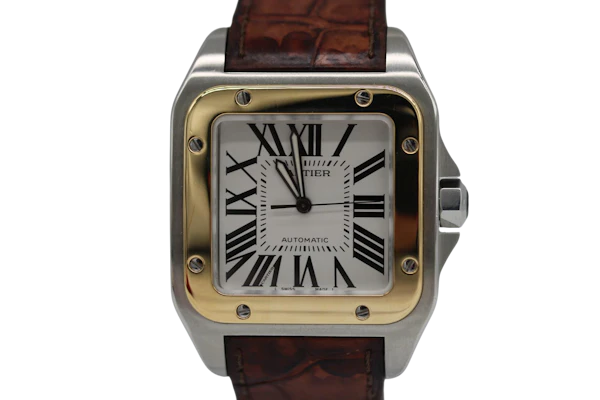 Cartier Santos 100XL Gold and Steel - image 1