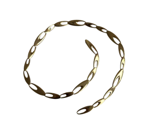 Georg Jensen 18k Gold Zephyr Necklace