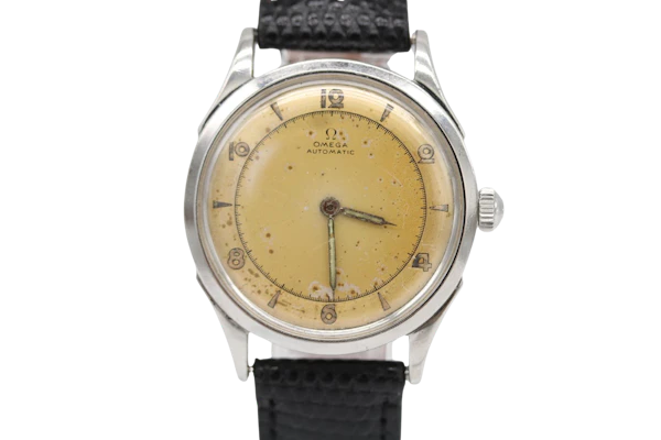 Omega Bumper 2582-1 Bumper new strap presentation pouch 1947 - image 1